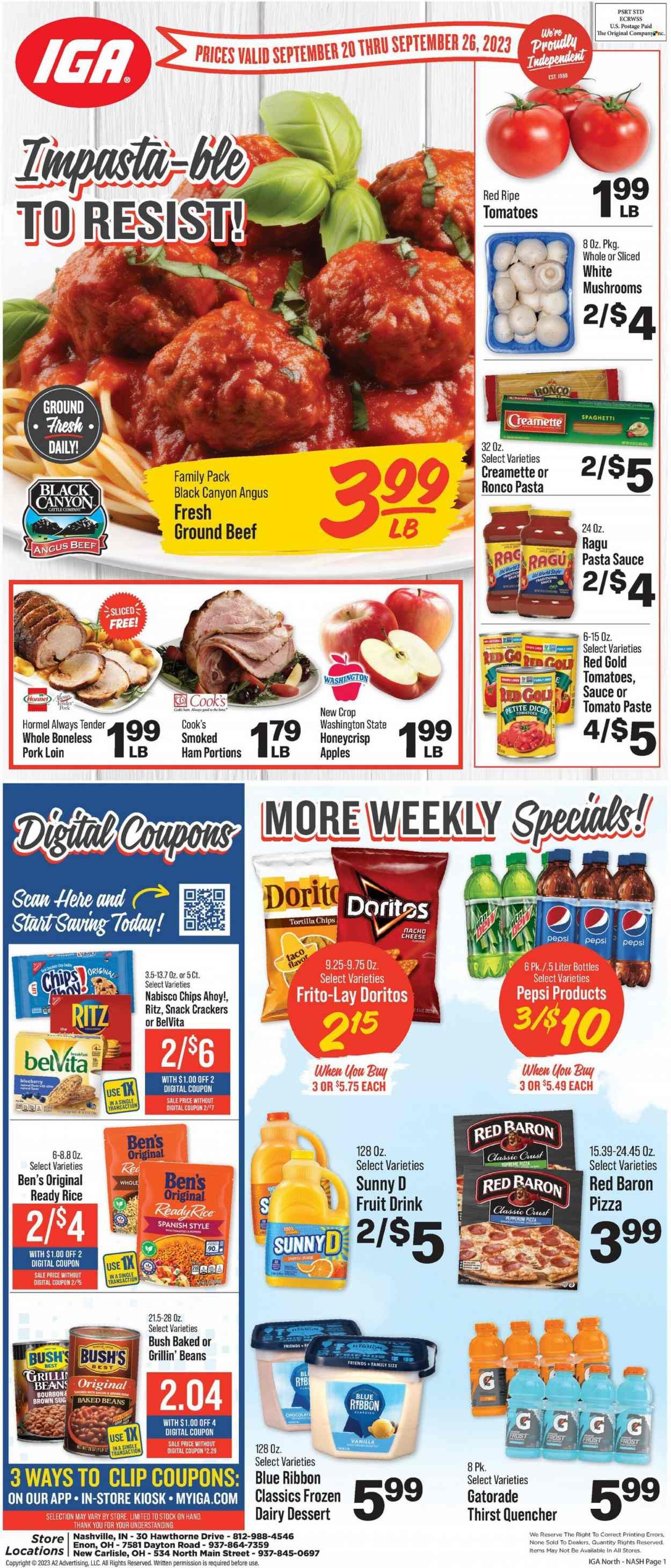 IGA (OH) Weekly Ad Flyer Specials September 20 to September 26, 2023
