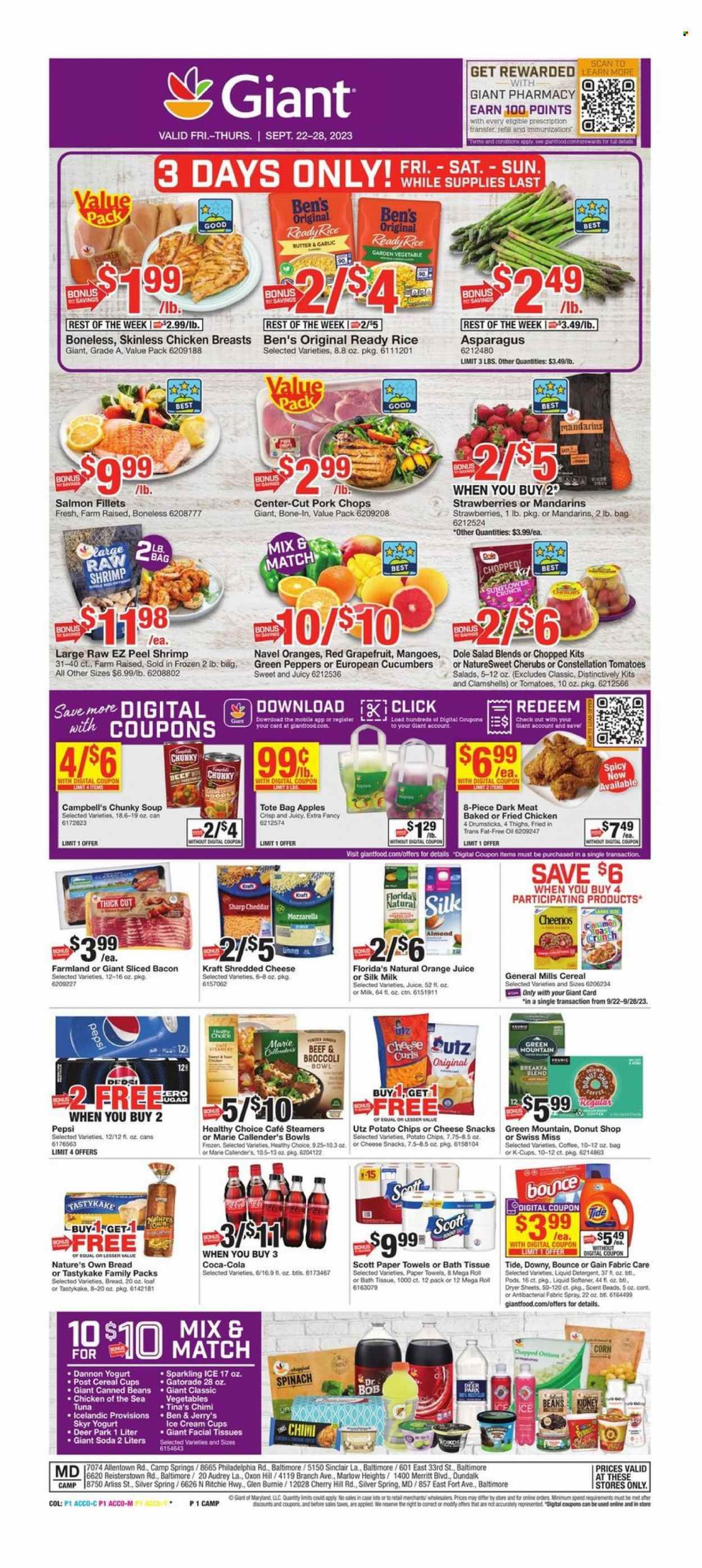 Giant Food (DE, MD, VA) Weekly Ad Flyer Specials September 22 to September 28, 2023