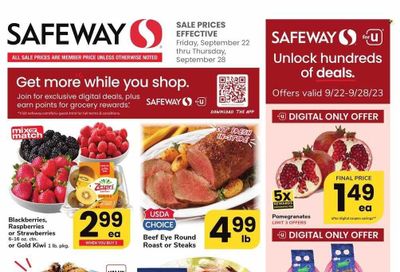 Safeway (MD) Weekly Ad Flyer Specials September 22 to September 28, 2023