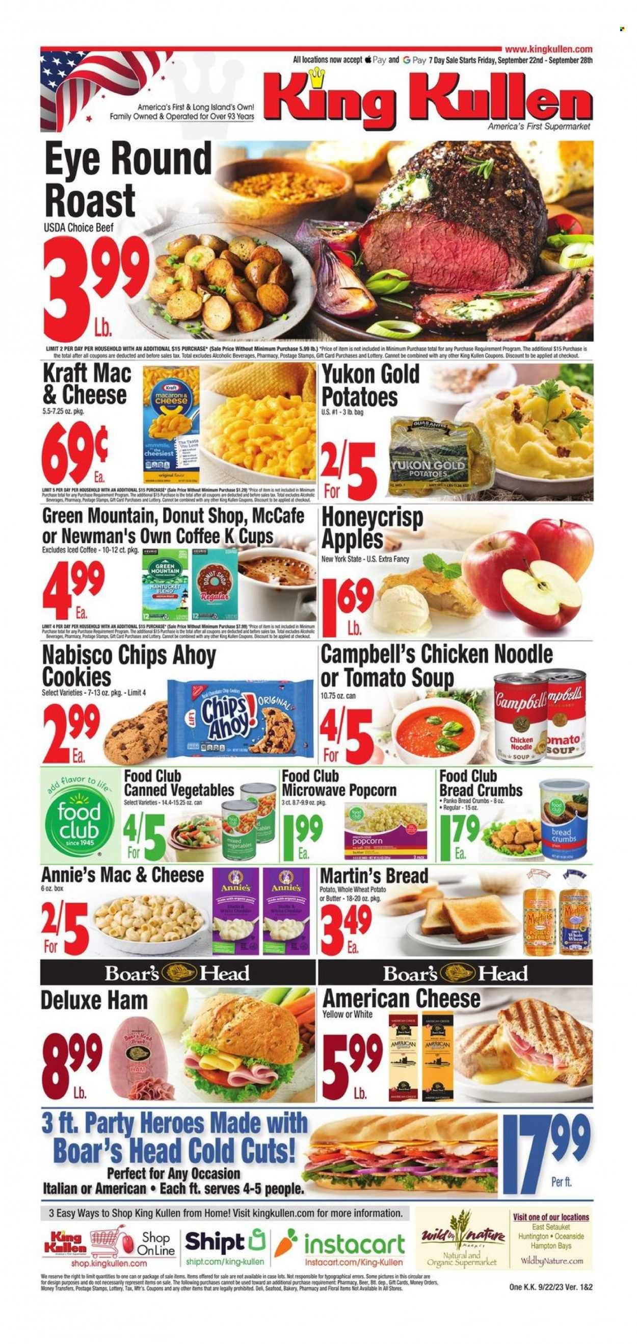 King Kullen (NY) Weekly Ad Flyer Specials September 22 to September 28, 2023