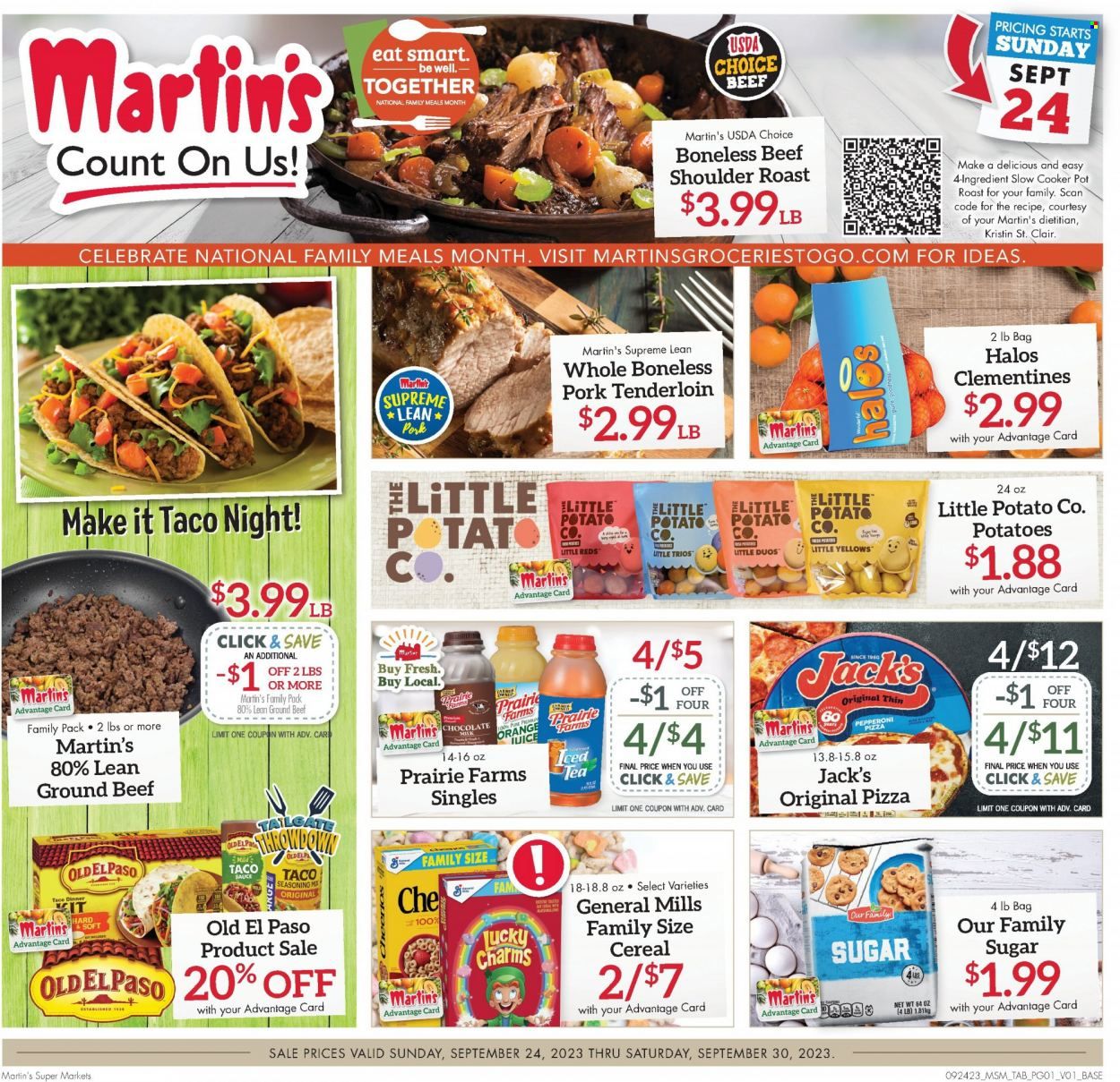 Martin’s (IN, MI) Weekly Ad Flyer Specials September 24 to September 30, 2023