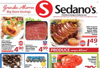 Sedano's (FL) Weekly Ad Flyer Specials September 20 to September 26, 2023