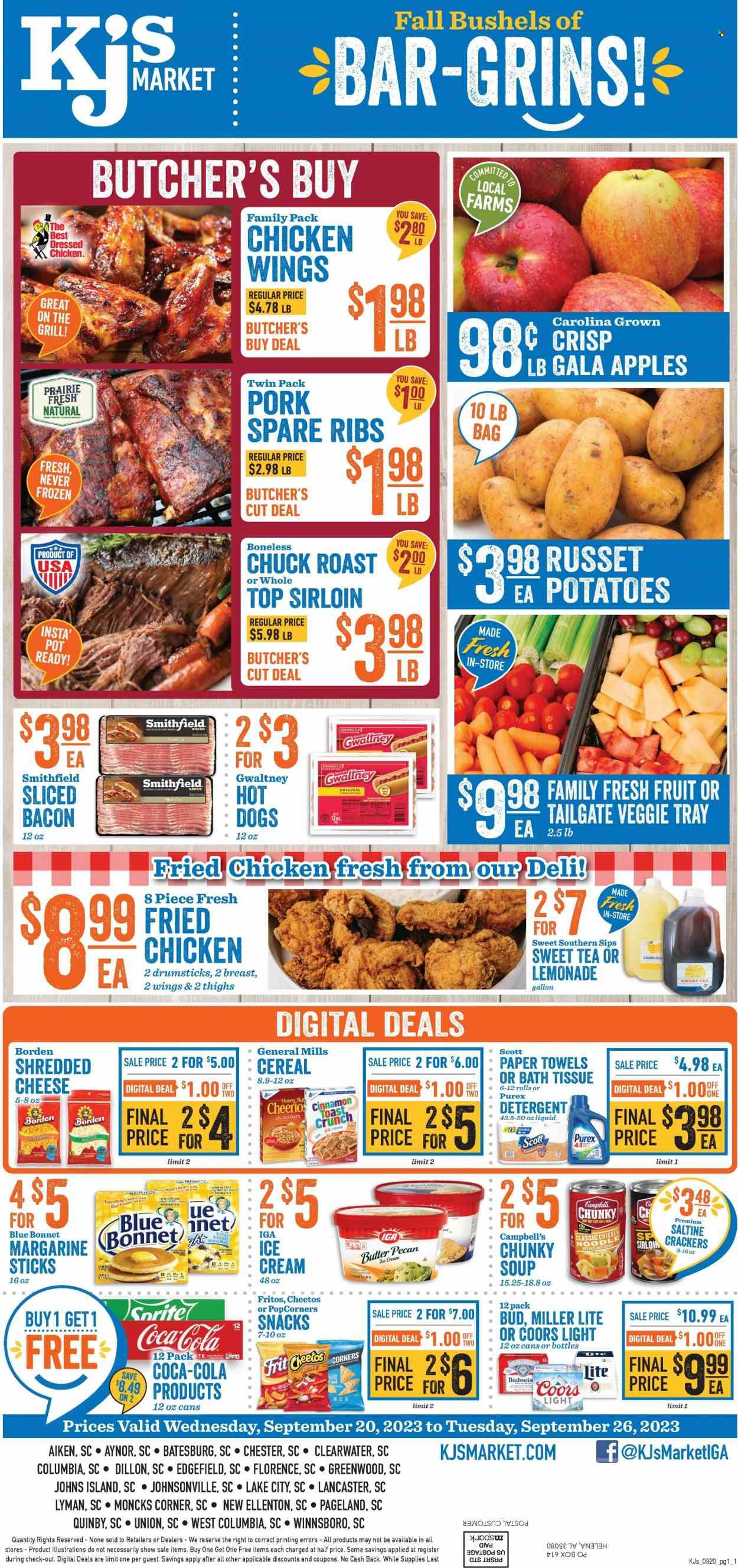 KJ´s Market (GA, SC) Weekly Ad Flyer Specials September 20 to September 26, 2023