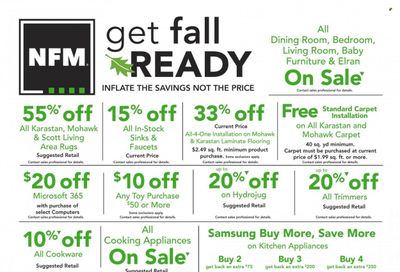 Nebraska Furniture Mart (IA, KS, NE, TX) Weekly Ad Flyer Specials September 20 to September 26, 2023