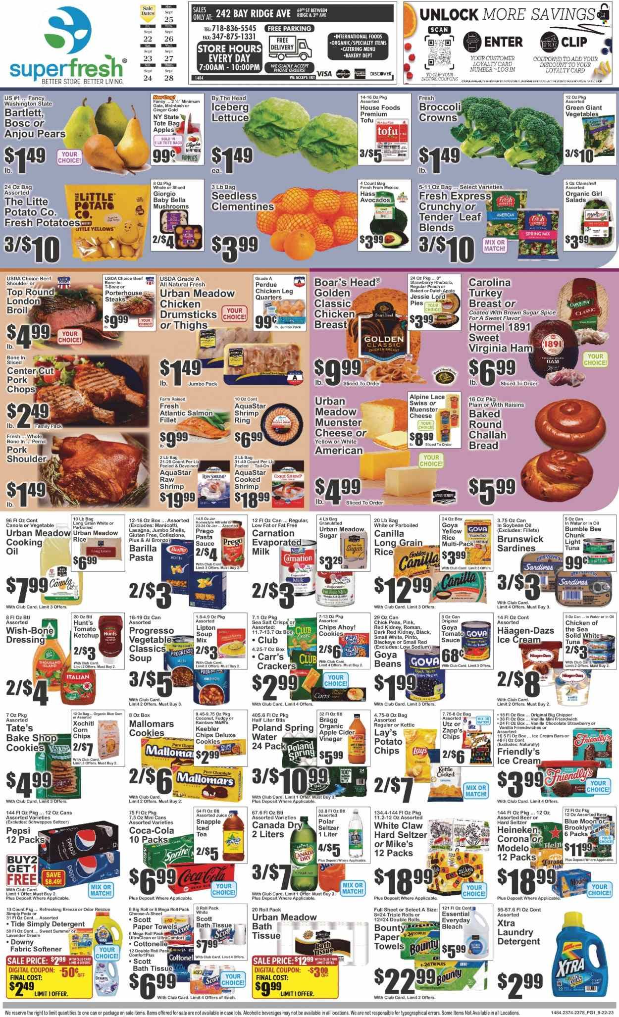 Super Fresh (NY) Weekly Ad Flyer Specials September 22 to September 28, 2023