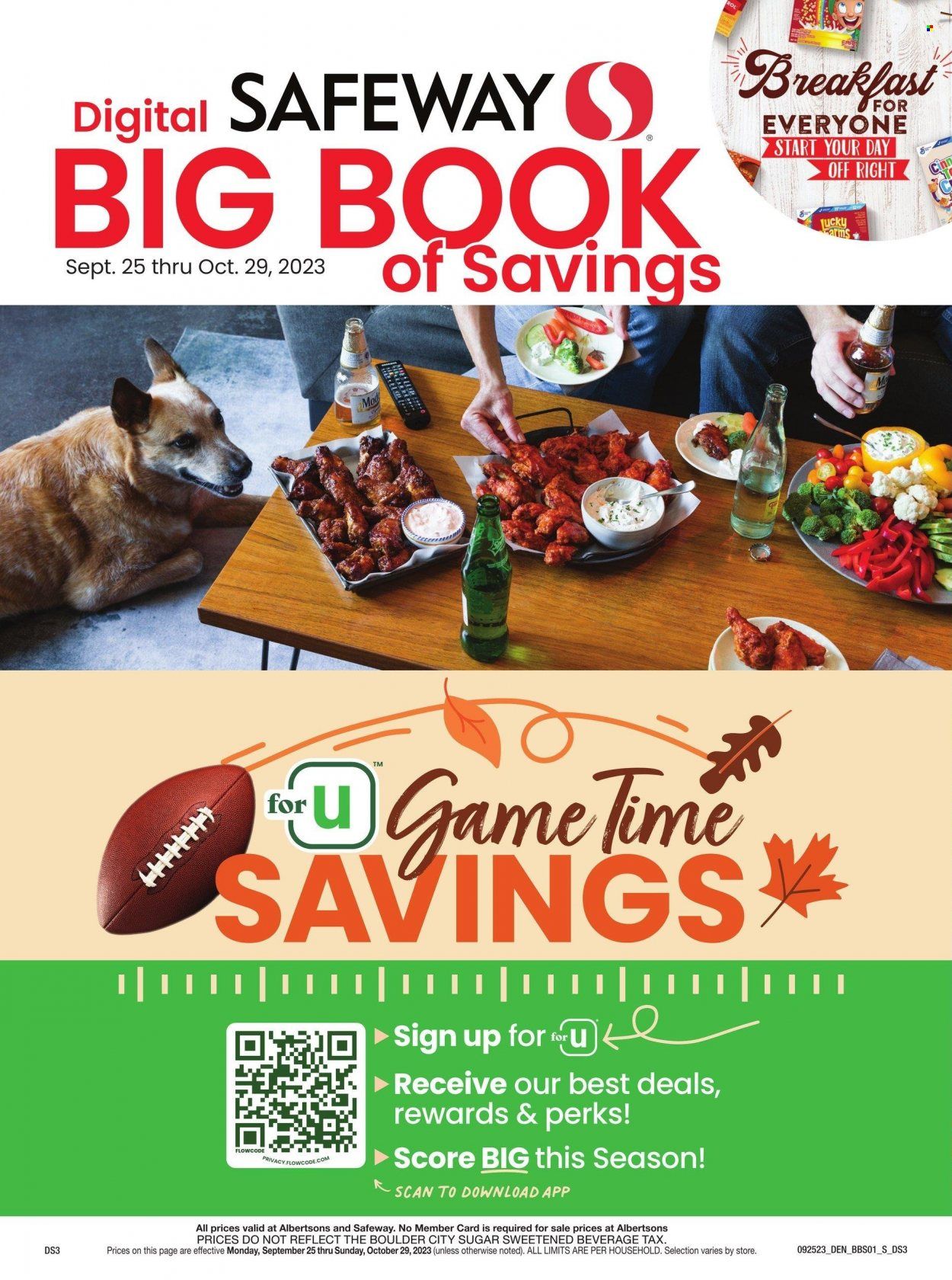 Safeway (CO) Weekly Ad Flyer Specials September 25 to October 29, 2023