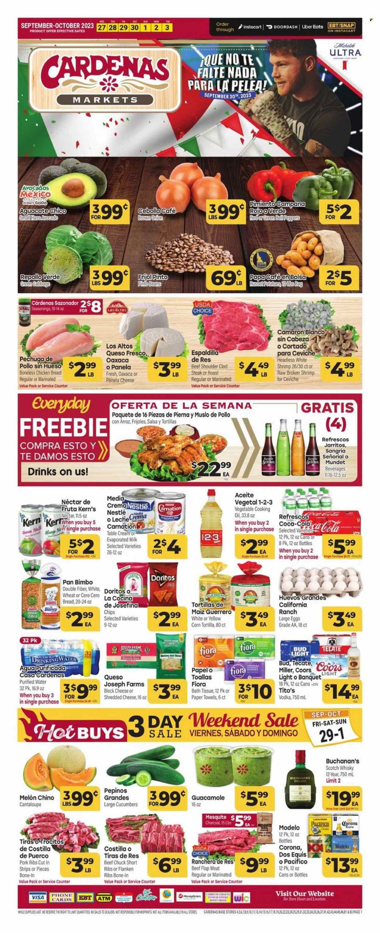 Cardenas (CA, NV) Weekly Ad Flyer Specials September 27 to October 3, 2023