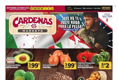 Cardenas (CA, NV) Weekly Ad Flyer Specials September 27 to October 3, 2023