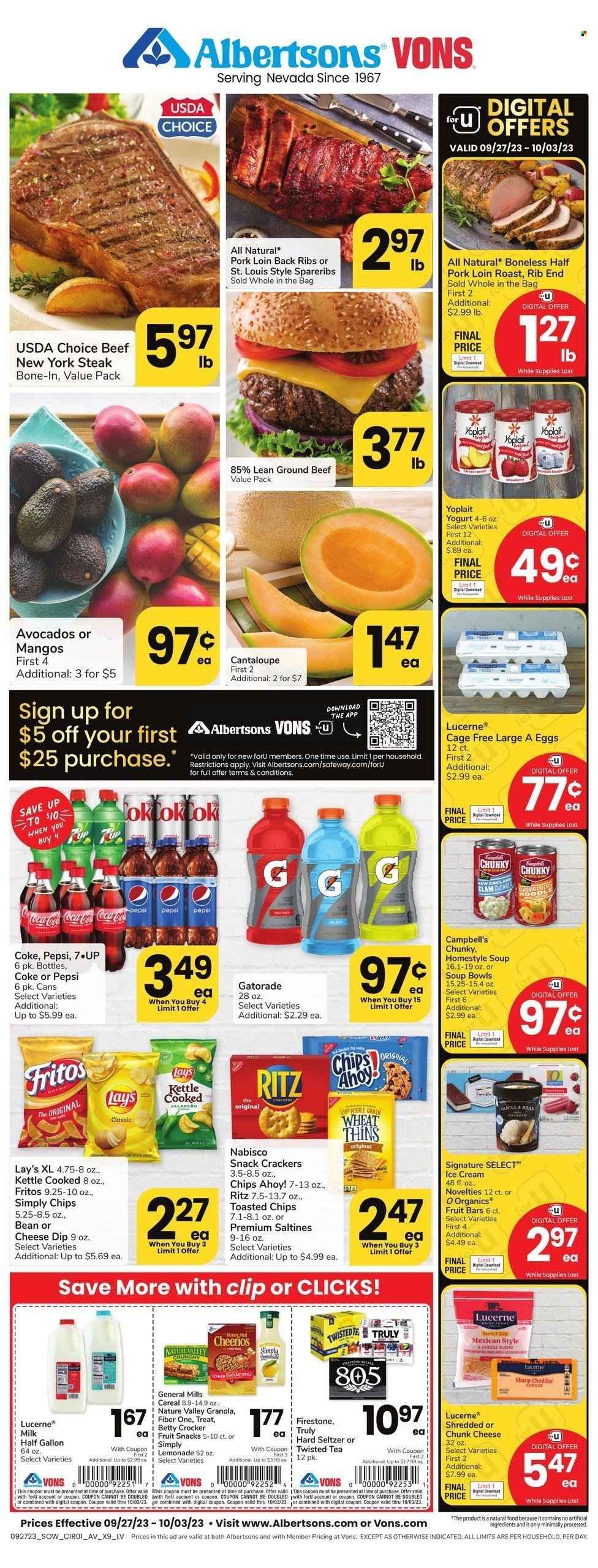 Vons (NV) Weekly Ad Flyer Specials September 27 to October 3, 2023
