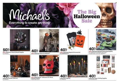 Michaels Weekly Ad Flyer Specials September 25 to September 30, 2023