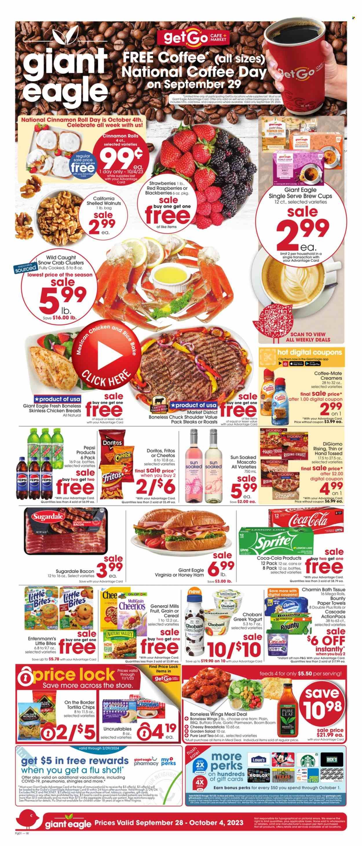 Giant Eagle (WV) Weekly Ad Flyer Specials September 28 to October 4, 2023