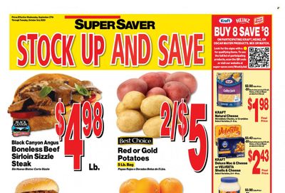 Super Saver Weekly Ad Flyer Specials September 27 to October 3, 2023