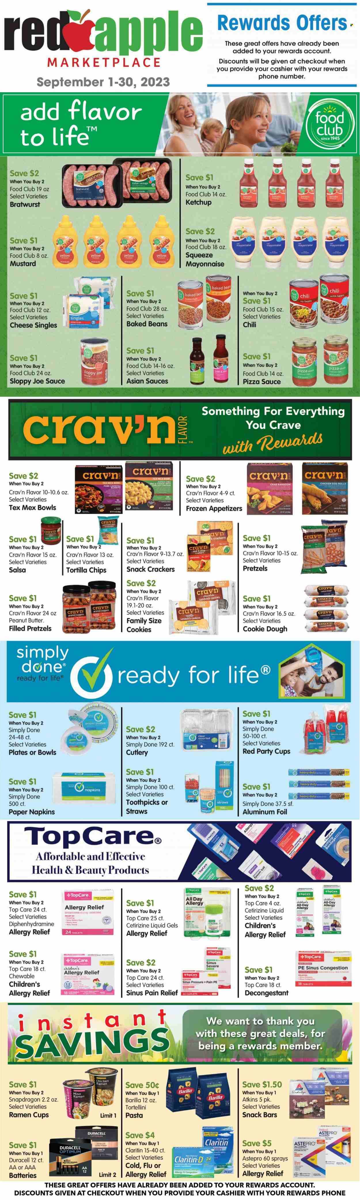 Red Apple Marketplace (OR) Weekly Ad Flyer Specials September 1 to September 30, 2023
