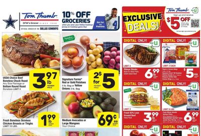 Tom Thumb (TX) Weekly Ad Flyer Specials September 27 to October 3, 2023