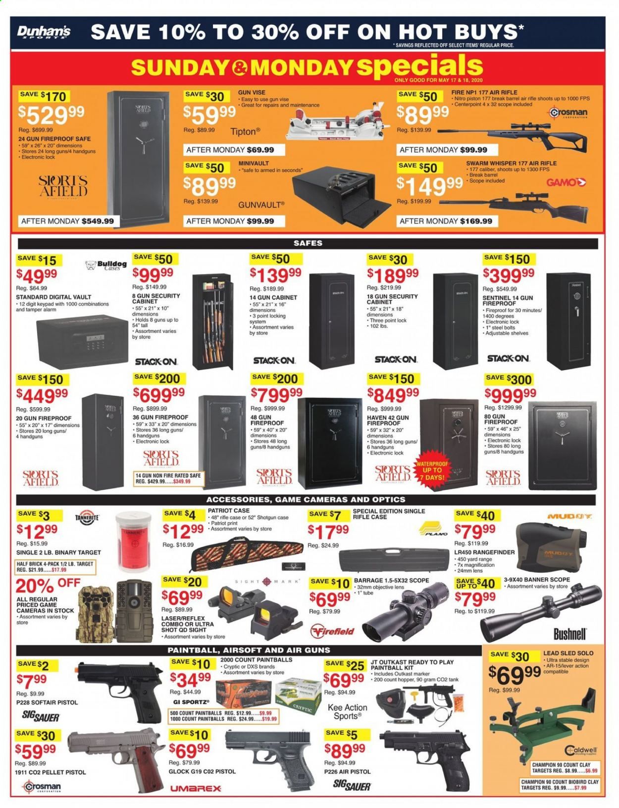 Dunham's Sports Weekly Ad & Flyer May 16 to 21