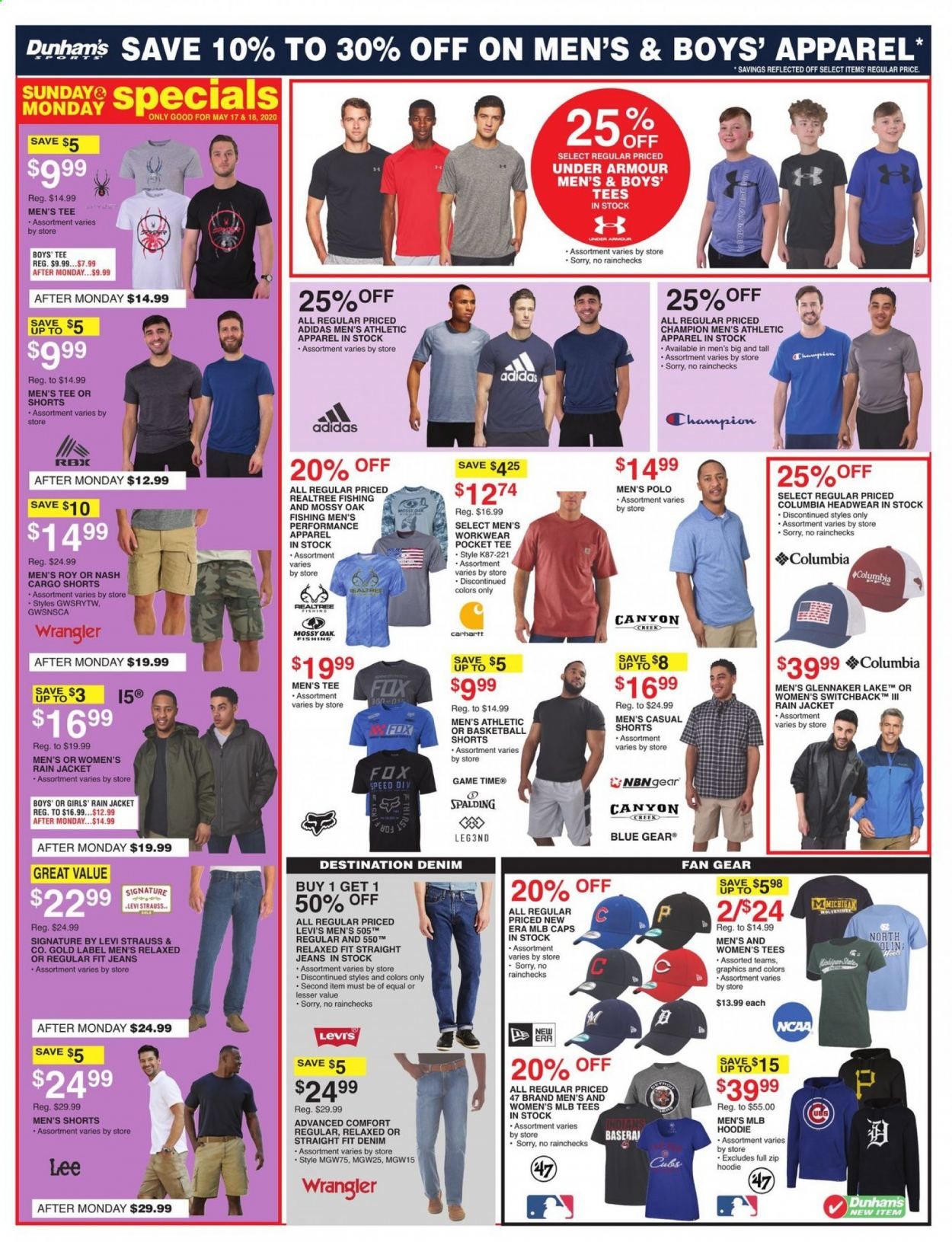 Dunham's Sports Weekly Ad & Flyer May 16 to 21