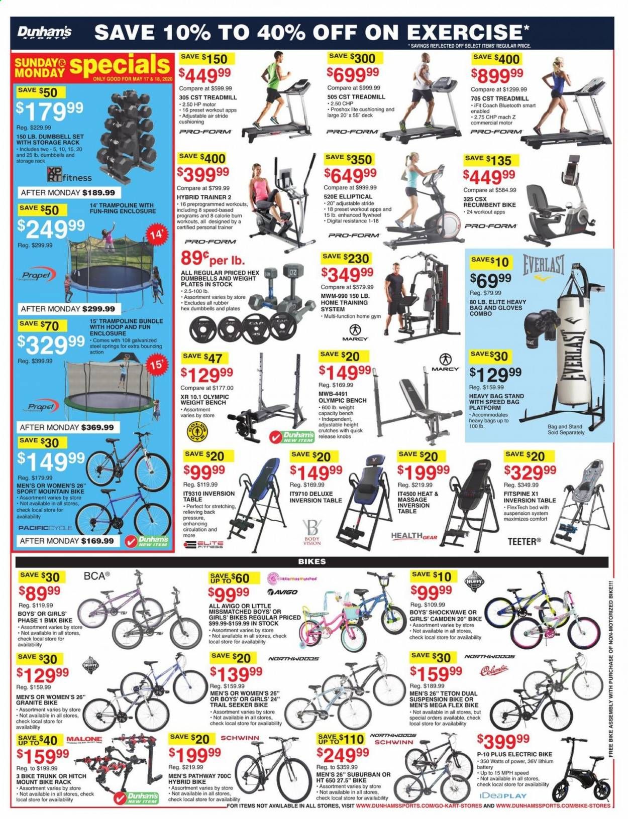 Dunham's Sports Weekly Ad & Flyer May 16 to 21