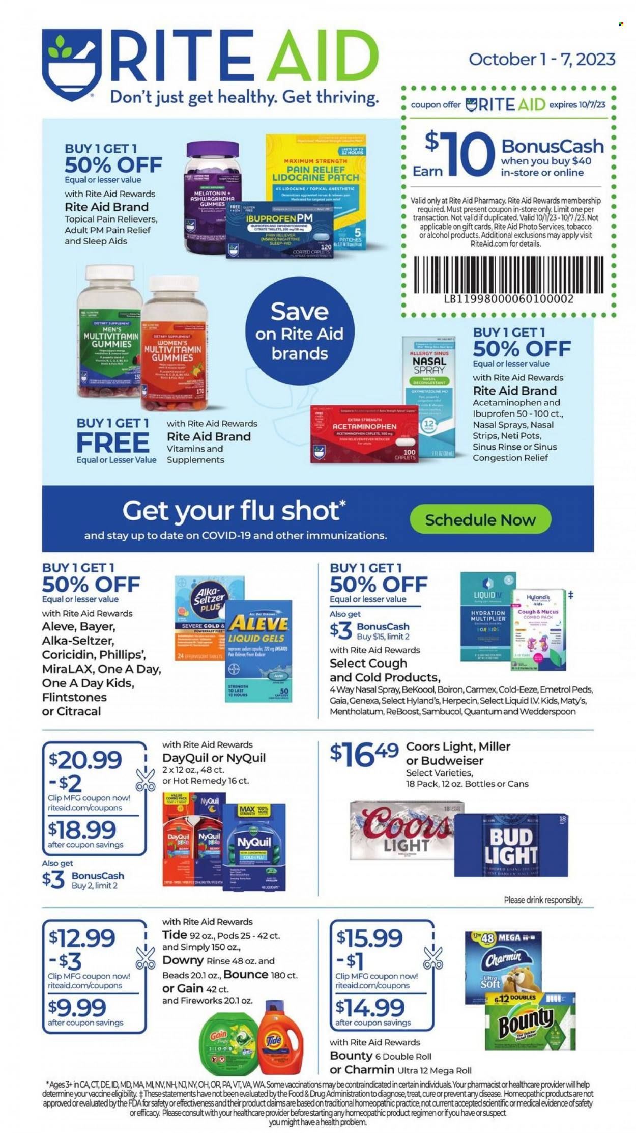 RITE AID Weekly Ad Flyer Specials October 1 to October 7, 2023
