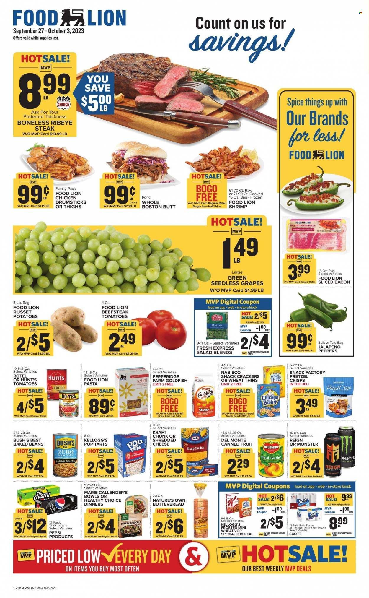 Food Lion (DE, MD) Weekly Ad Flyer Specials September 27 to October 3, 2023