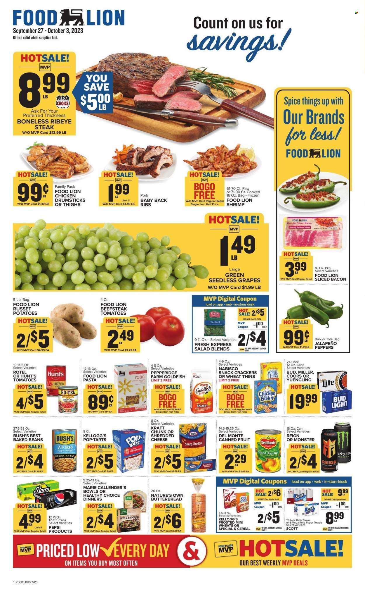 Food Lion (SC) Weekly Ad Flyer Specials September 27 to October 3, 2023