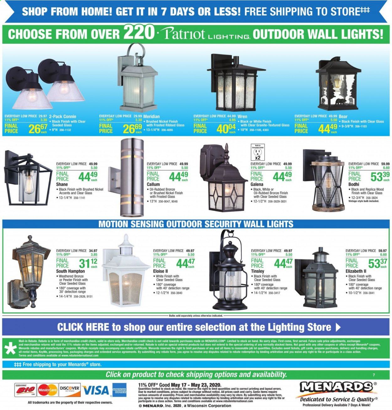Menards Weekly Ad & Flyer May 17 to 23