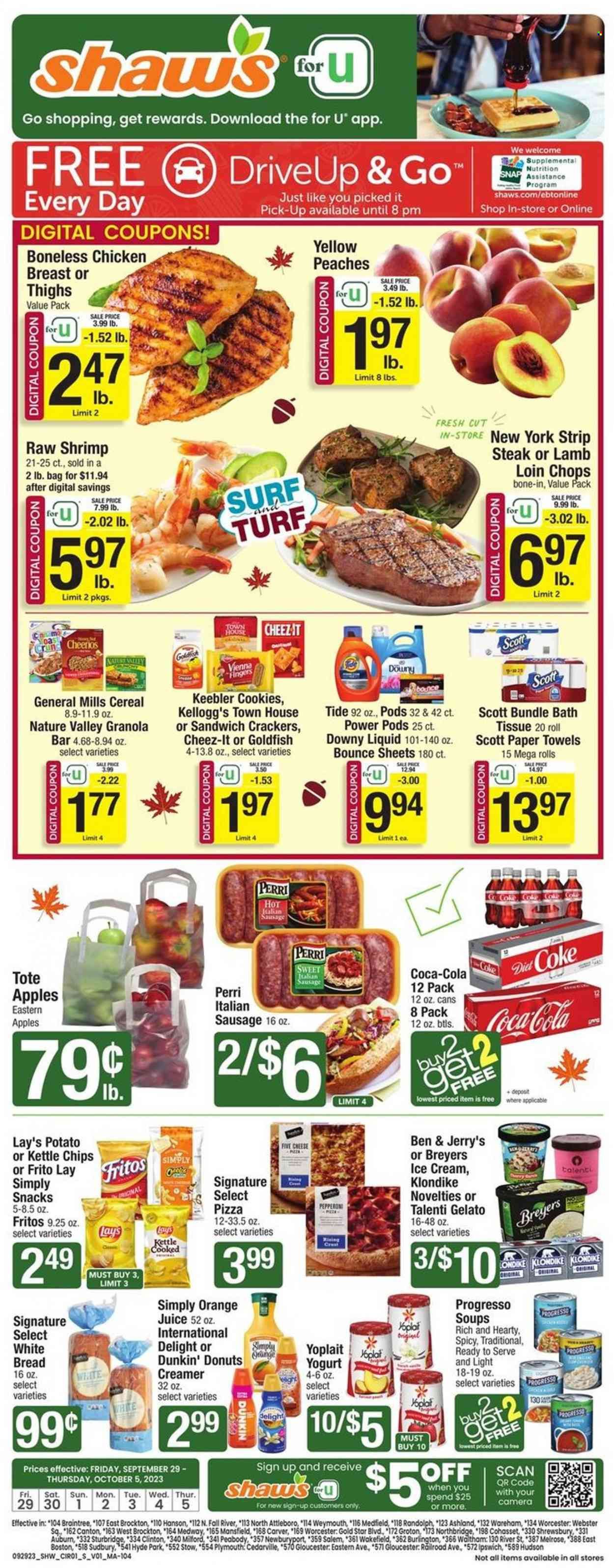Shaw’s (MA, ME, NH, RI, VT) Weekly Ad Flyer Specials September 29 to October 5, 2023