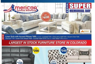 American Furniture Warehouse Weekly Ad & Flyer May 17 to 23