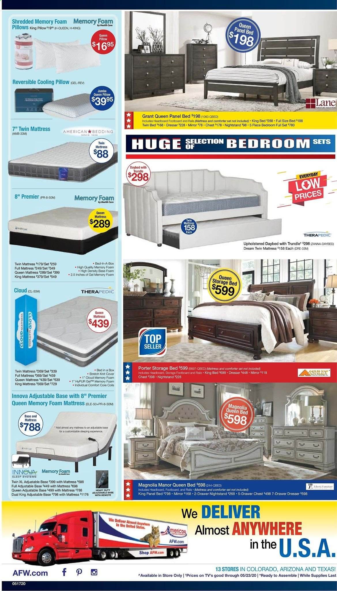 American Furniture Warehouse Weekly Ad & Flyer May 17 to 23