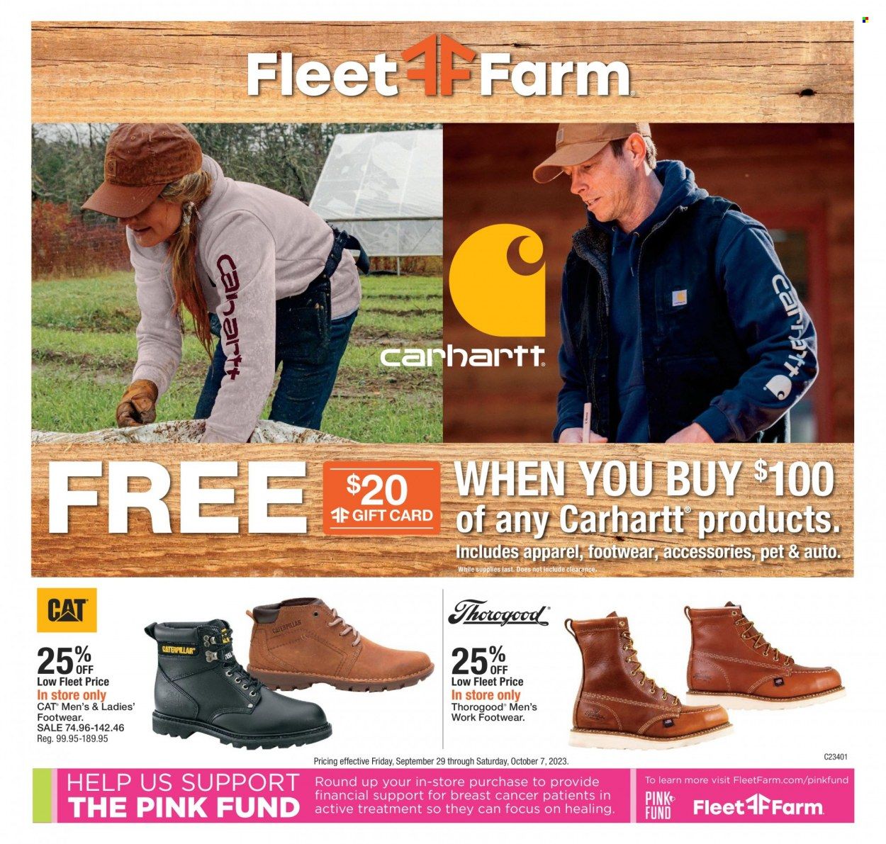 Fleet Farm (IA, MN, ND, WI) Weekly Ad Flyer Specials September 29 to October 7, 2023