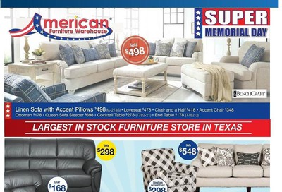 American Furniture Warehouse Weekly Ad & Flyer May 17 to 23