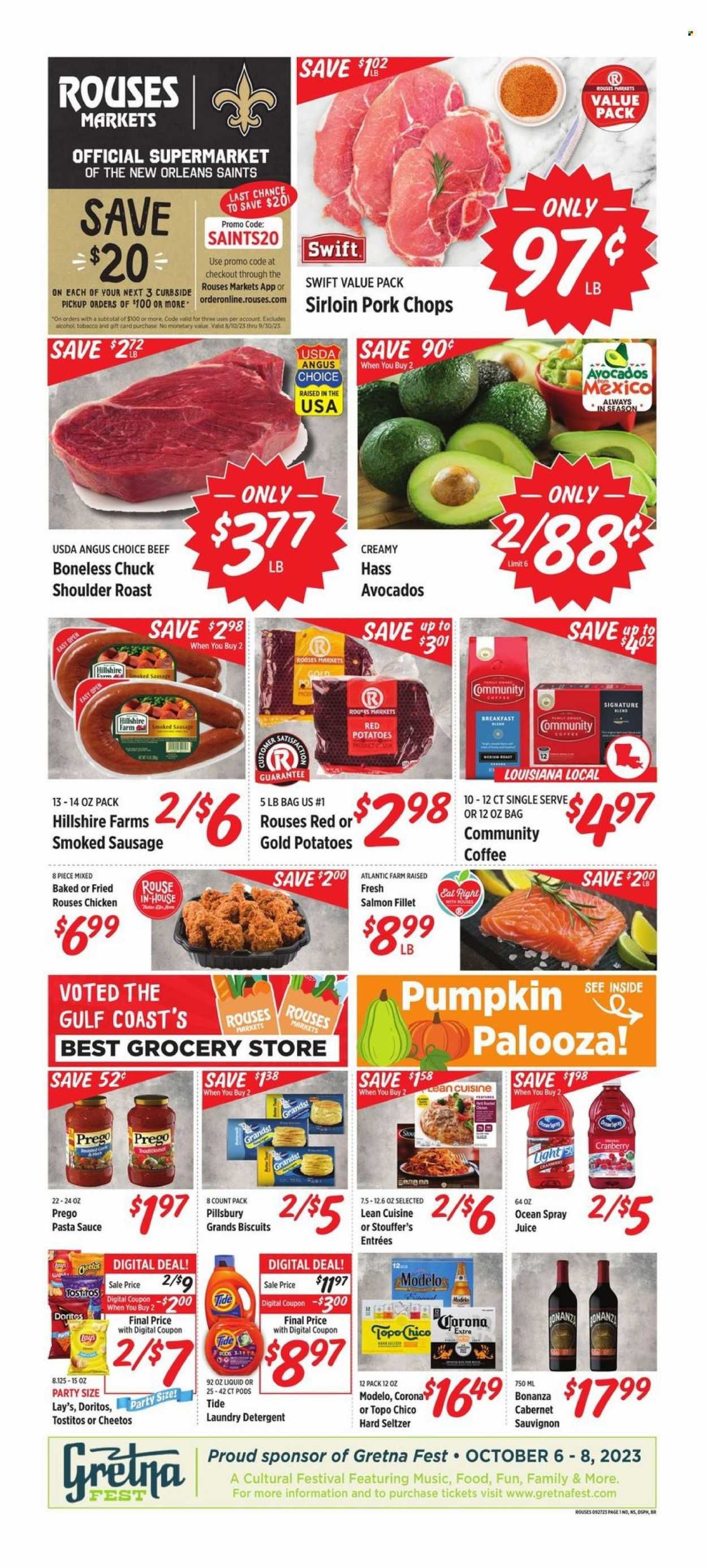 Rouses Markets (LA) Weekly Ad Flyer Specials September 27 to October 4, 2023