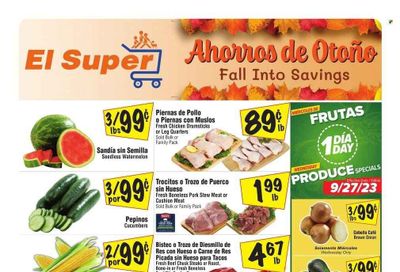 El Super (AZ) Weekly Ad Flyer Specials September 27 to October 3, 2023