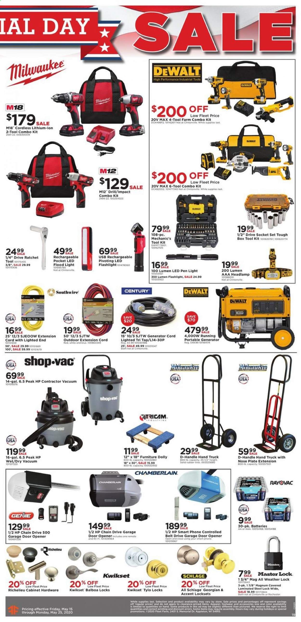 Fleet Farm Weekly Ad & Flyer May 15 to 25
