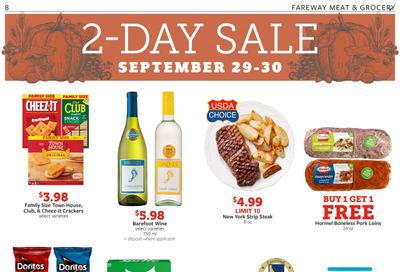 Fareway (IA) Weekly Ad Flyer Specials September 29 to September 30, 2023