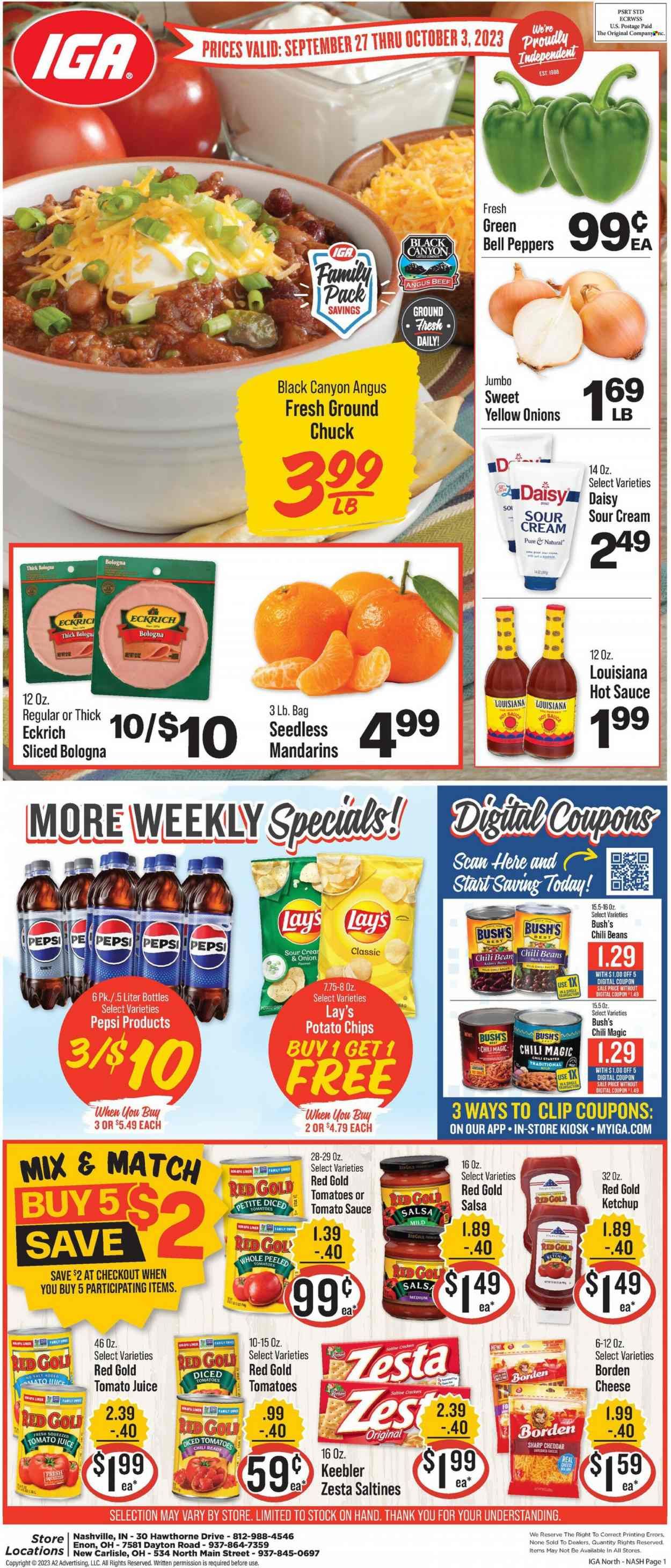 IGA (OH) Weekly Ad Flyer Specials September 27 to October 3, 2023