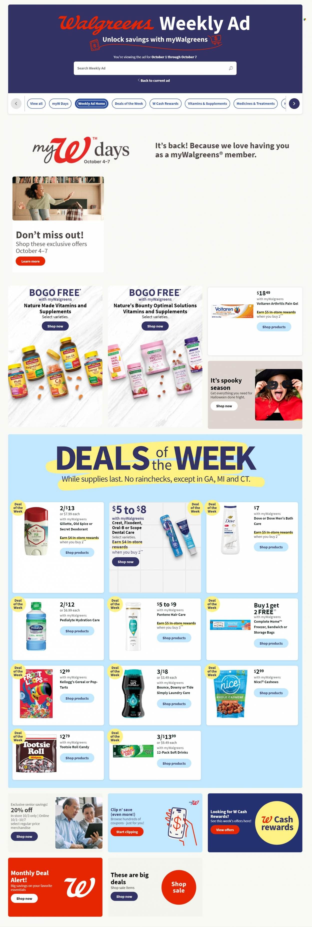 Walgreens Weekly Ad Flyer Specials October 1 to October 7, 2023