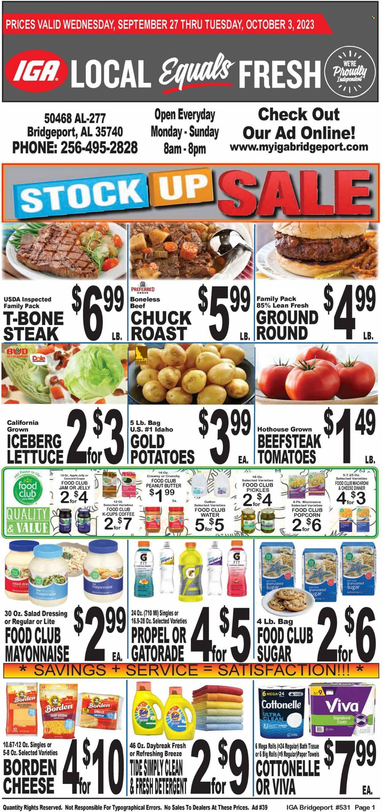 IGA (50) Weekly Ad Flyer Specials September 27 to October 3, 2023