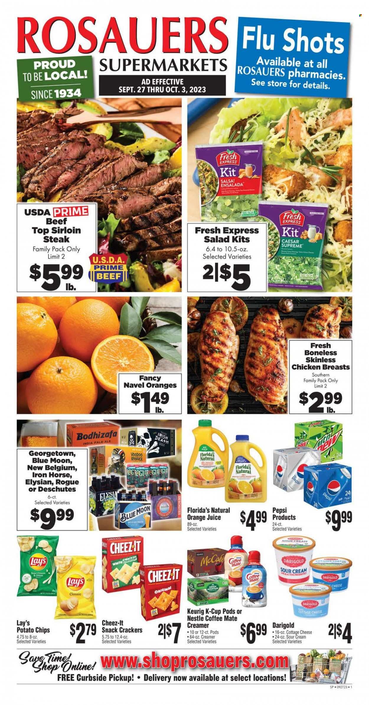 Rosauers (ID, MT, OR, WA) Weekly Ad Flyer Specials September 27 to October 3, 2023