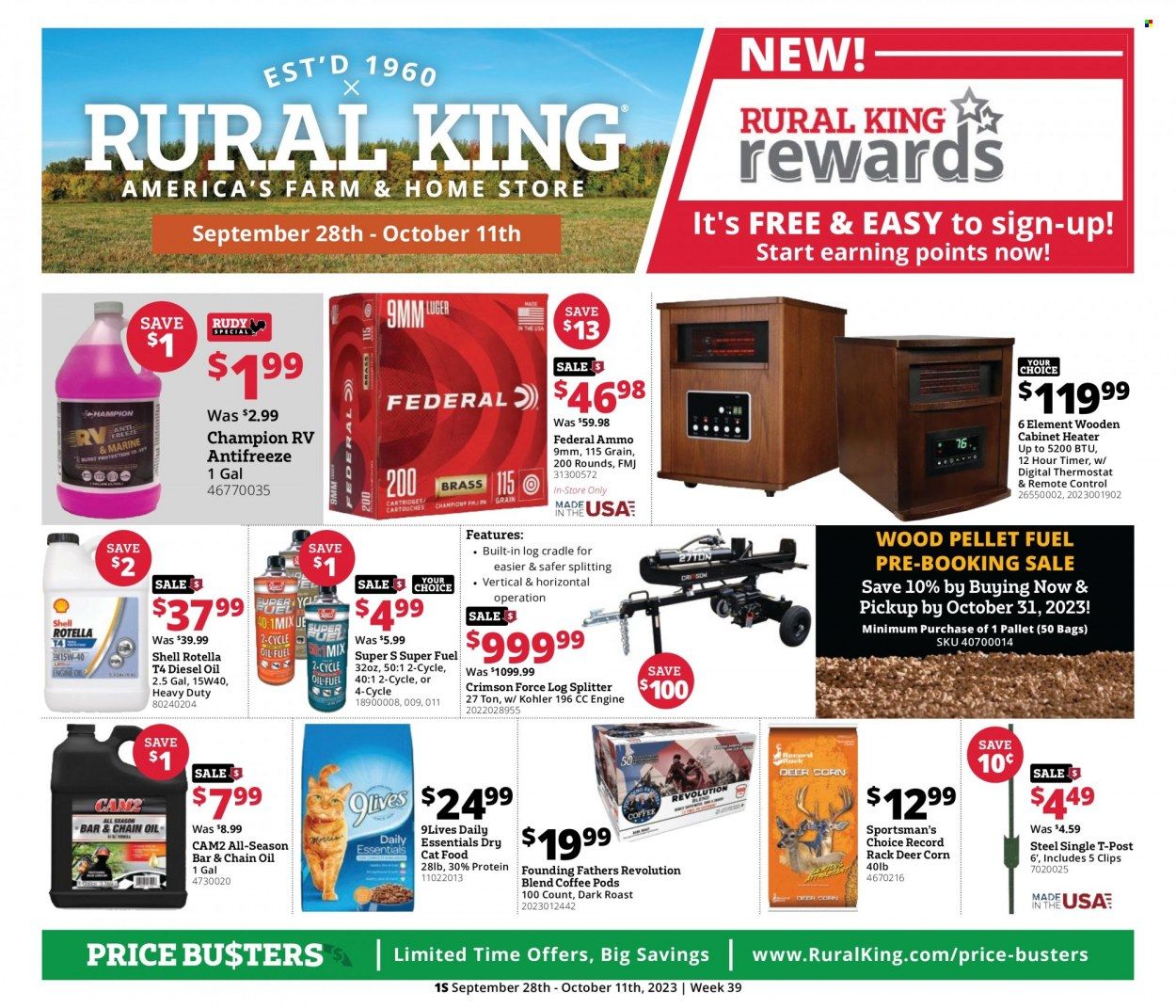 Rural King Weekly Ad Flyer Specials September 28 to October 11, 2023