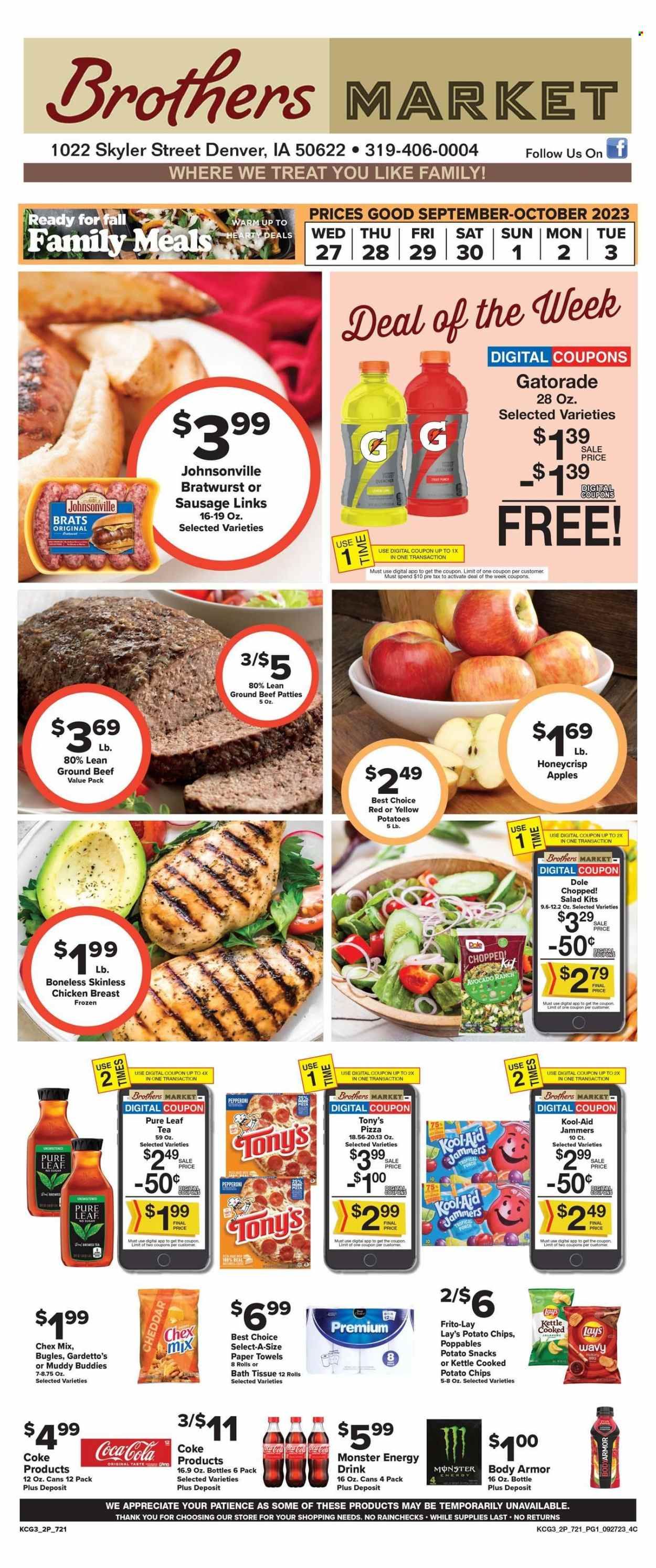 Brothers Market (IA, KS, MO) Weekly Ad Flyer Specials September 27 to October 3, 2023