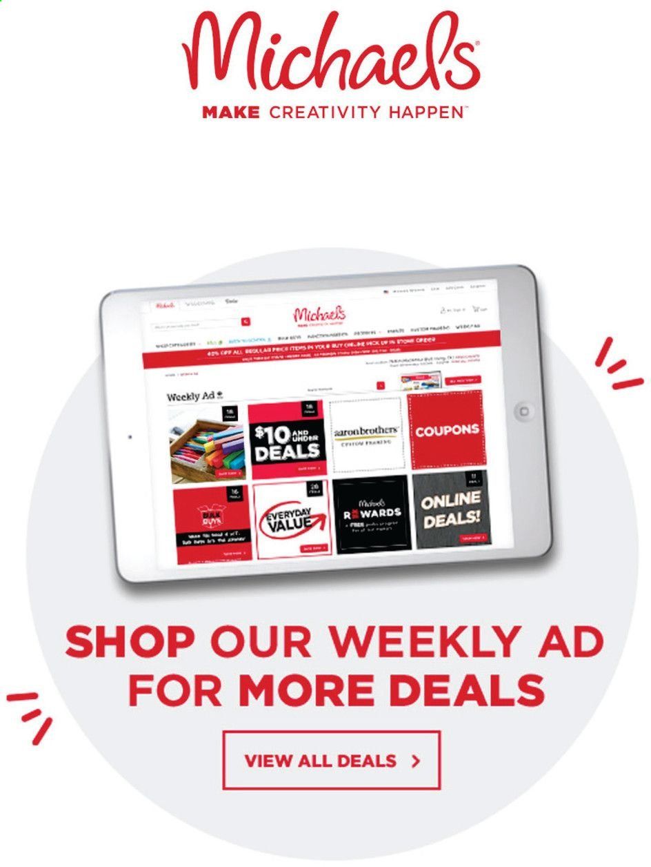 Michaels Weekly Ad & Flyer May 17 to 23