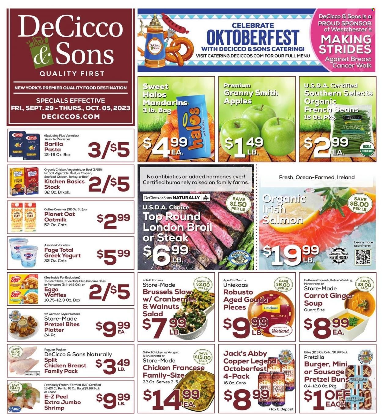 DeCicco & Sons (NY) Weekly Ad Flyer Specials September 29 to October 5, 2023