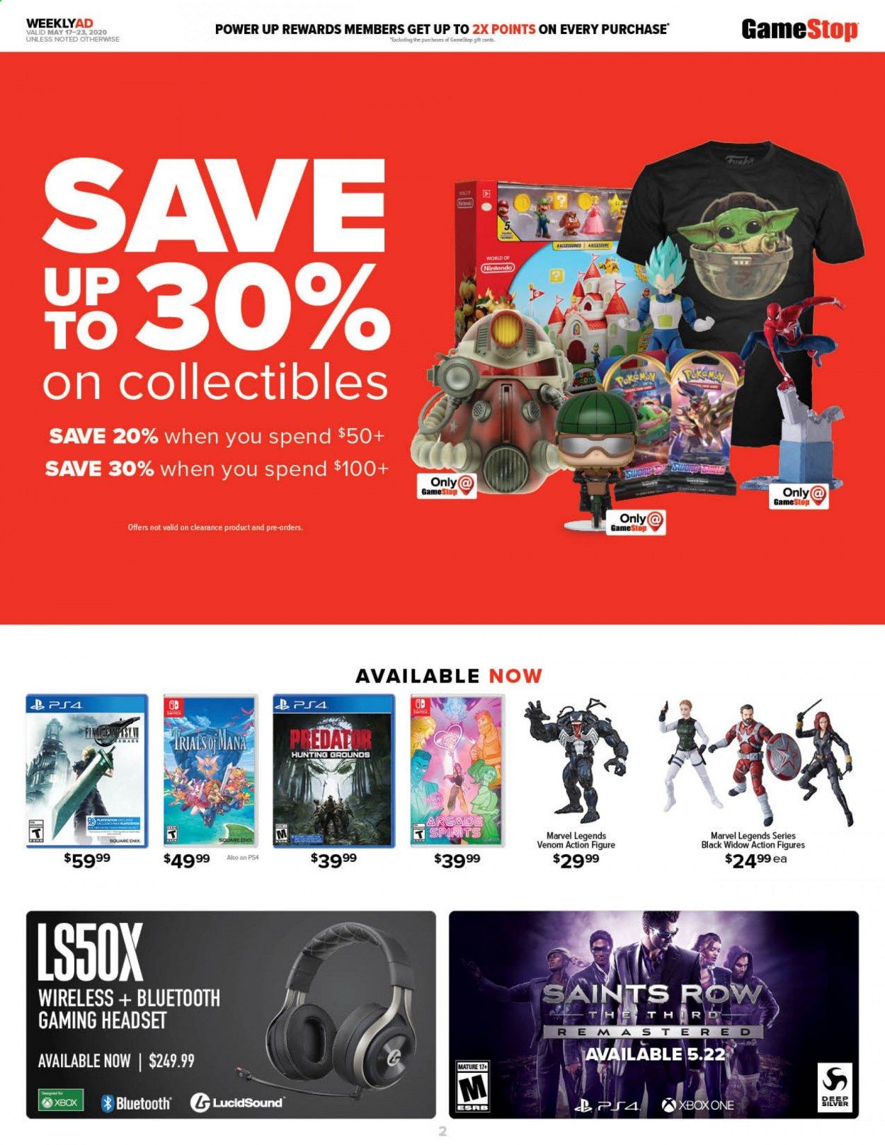 GameStop Weekly Ad & Flyer May 17 to 23