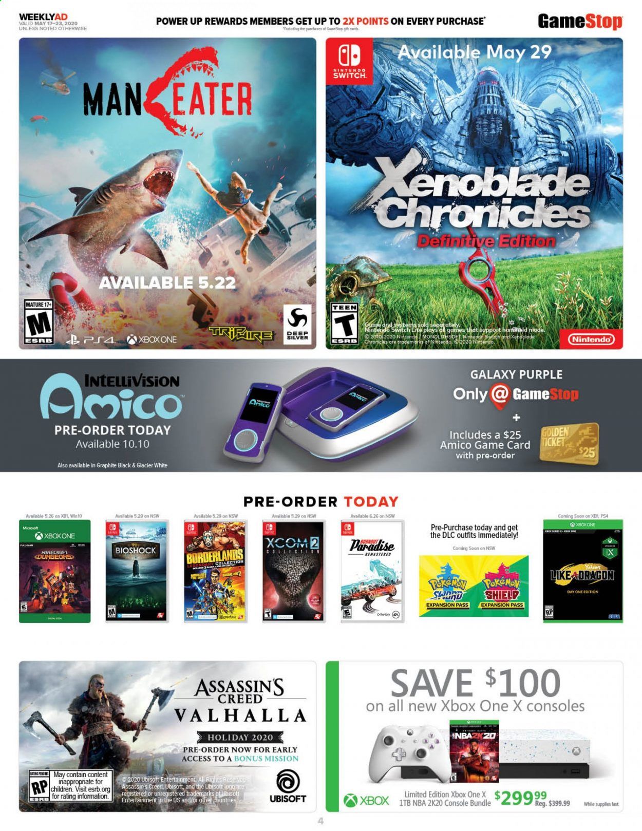 GameStop Weekly Ad & Flyer May 17 to 23