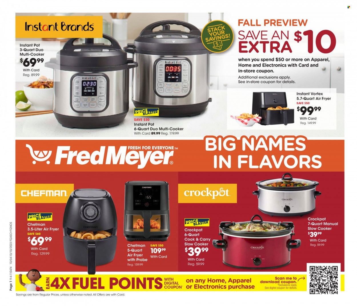 Fred Meyer (ID, WA) Weekly Ad Flyer Specials October 4 to October 10, 2023