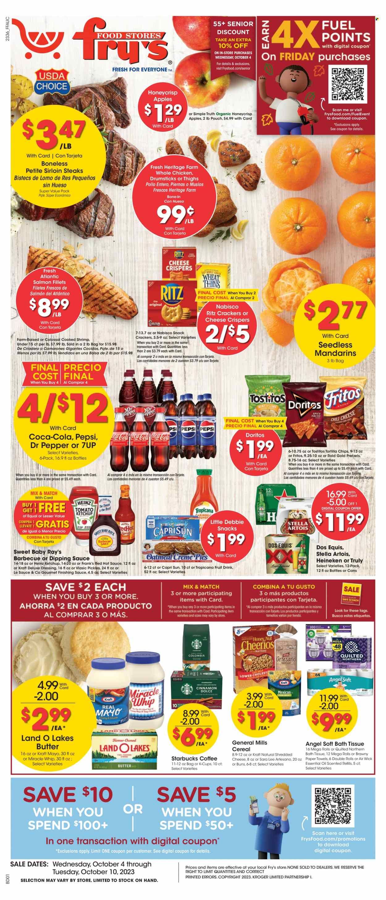 Fry’s (AZ) Weekly Ad Flyer Specials October 4 to October 10, 2023