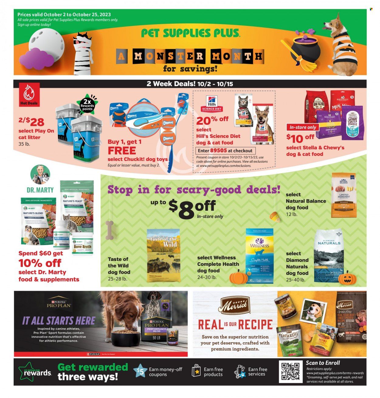 Pet Supplies Plus Weekly Ad Flyer Specials October 2 to October 25, 2023