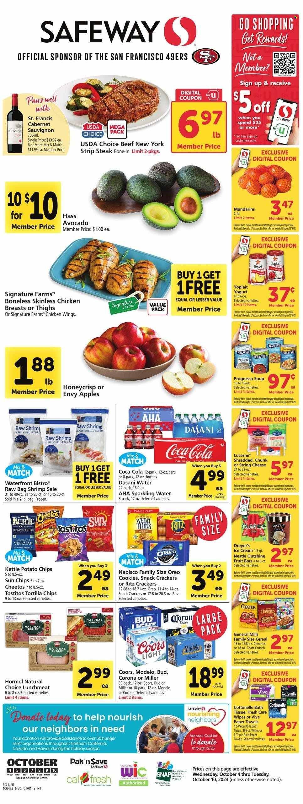 Safeway (CA) Weekly Ad Flyer Specials October 4 to October 10, 2023