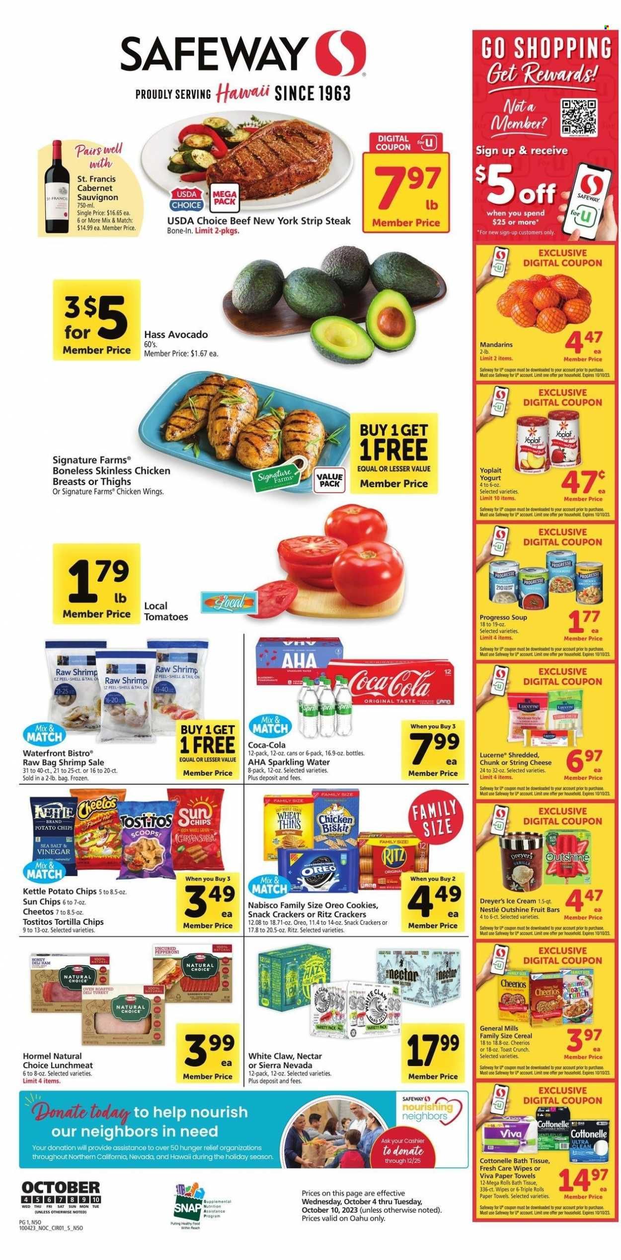 Safeway (HI) Weekly Ad Flyer Specials October 4 to October 10, 2023