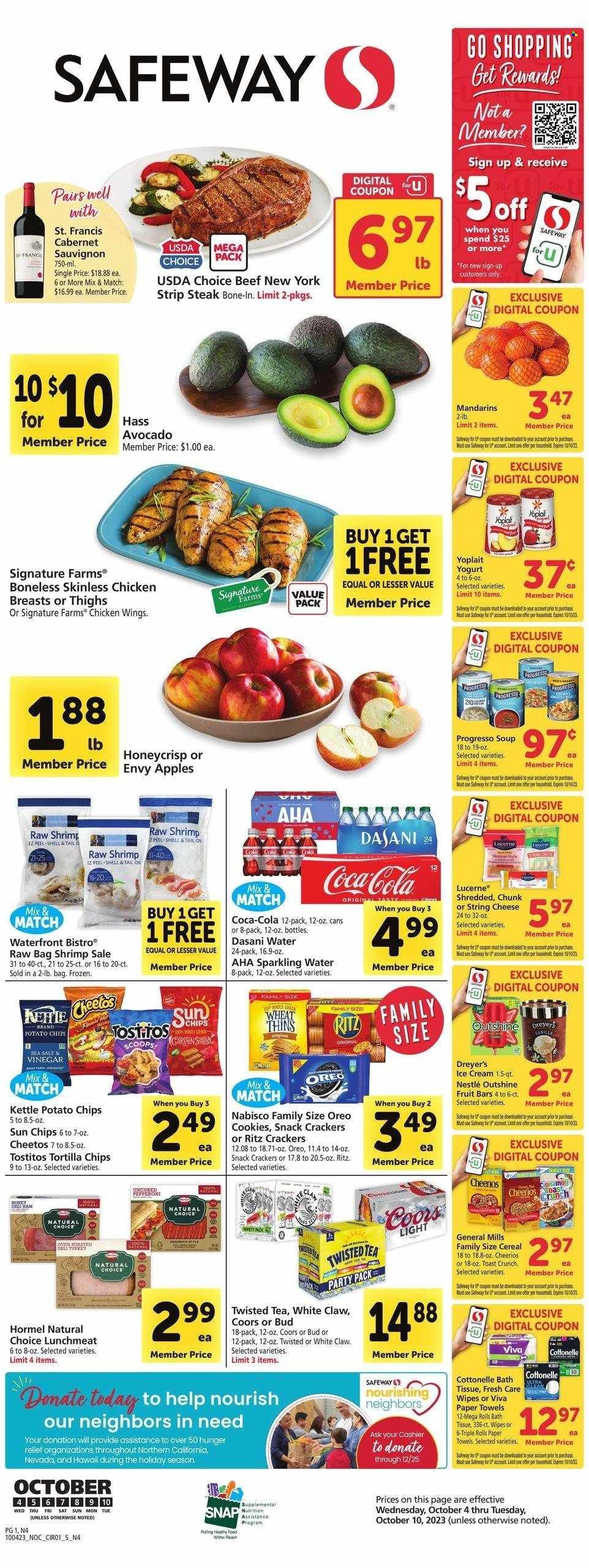 Safeway (NV) Weekly Ad Flyer Specials October 4 to October 10, 2023